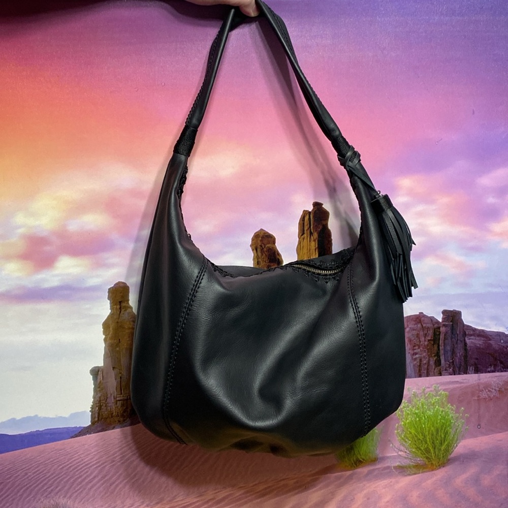 The Sak Leather Hobo bag.